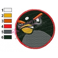 Angry Birds Embroidery Design 006